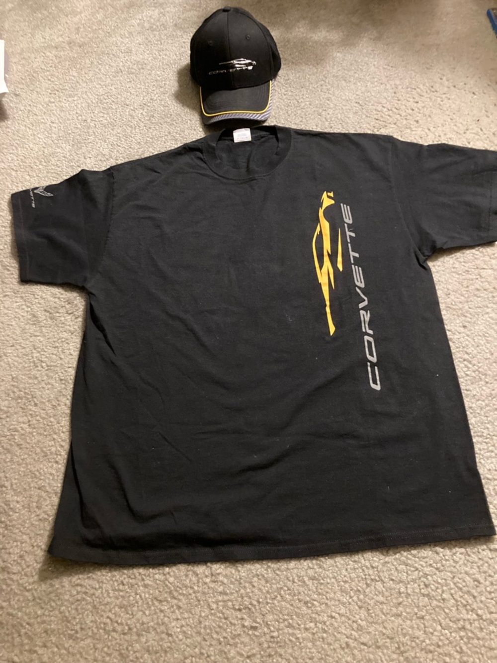 Corvette cap with XL tee